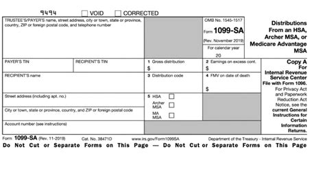 1099-sa box 1 gross distribution|1099 sa distribution codes.